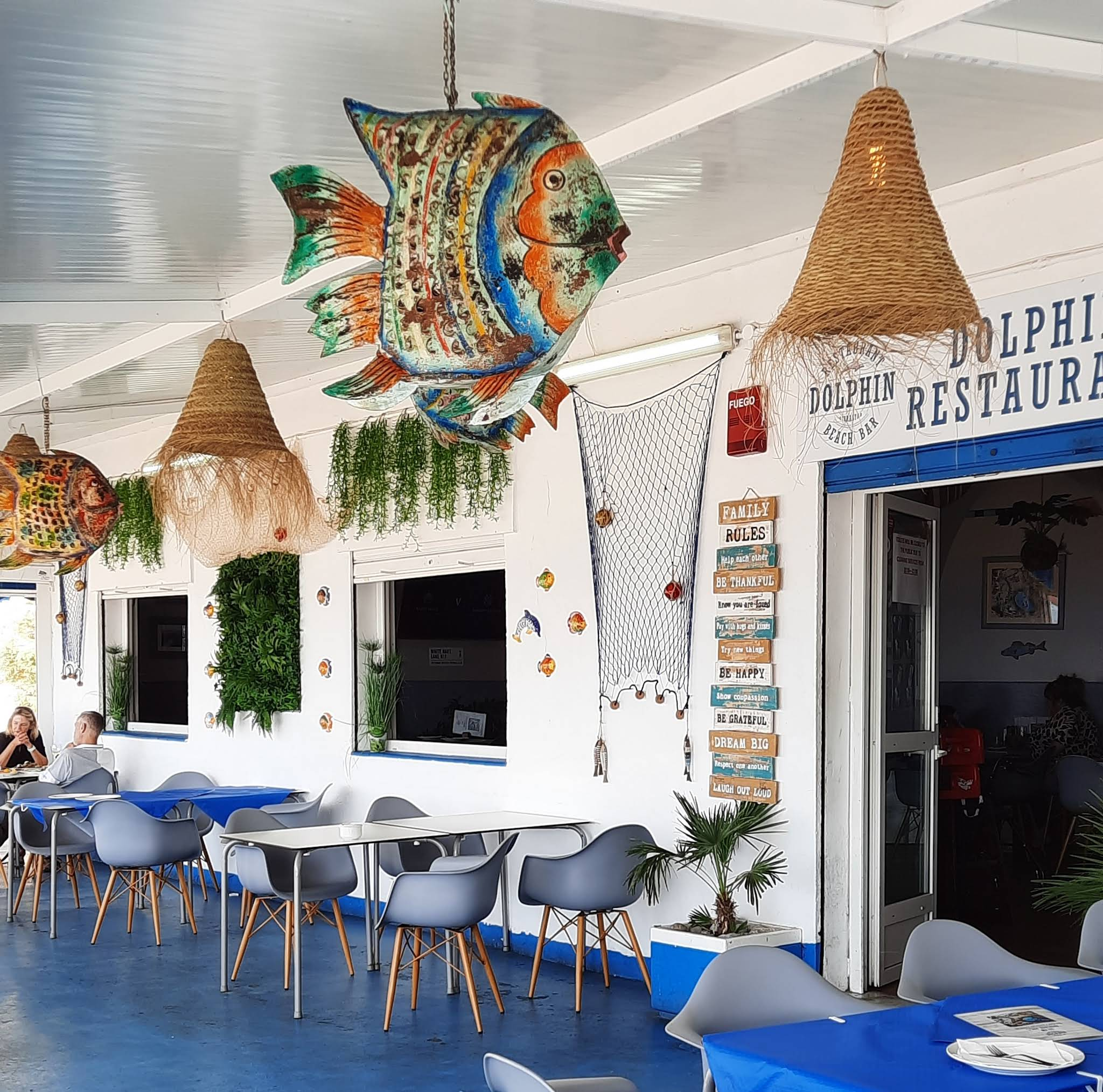 Inside The Dolphin Restaurant