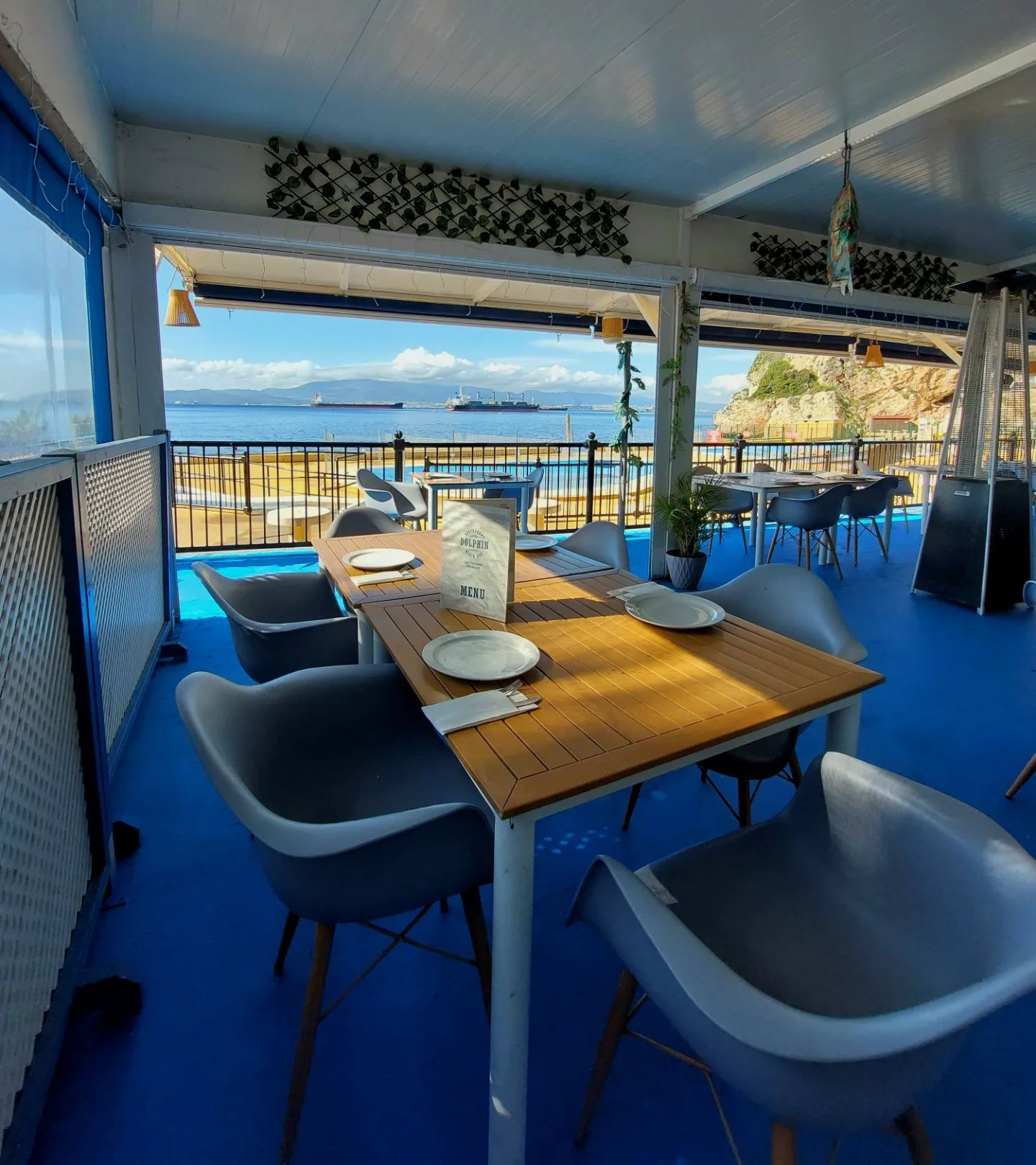 The Dolphin Restaurant interior dining area